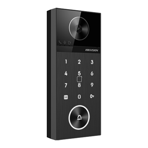 img39222large-2 Panou exterior videointerfon TCP/IP 4MP, IR 3m, WI-FI6, Bluetooth, PIN, PoE, M1, IP65 - HIKVISION DS-KV6124-WBE1 - imagine 1