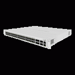 Management Switch 48 x Gigabit PoE+ OUT 700W, 4 x 10G SFP+, 2 x 40G QSFP+ - Mikrotik CRS354-48P-4S+2Q+RM - imagine 2