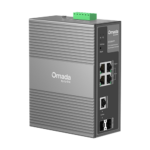 Switch industrial 4 x RJ45 1G PoE+/PoE++, 1 x SFP 1G, 1 x combo SFP/RJ45 1G, Managed - TP-Link Omada IES206GPP - imagine 3