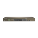 Switch 24 x RJ45 1G, 2 x combo SFP 1G - IP-COM G1024F - imagine 2