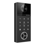 Panou exterior videointerfon TCP/IP 4MP, IR 3m, PIN, PoE, M1, IP65 - HIKVISION DS-KV6124-E1