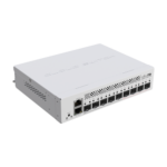 Switch L3, 5 x SFP 1G, 4 x SFP+ 10G, 1 x RJ45 1G, PoE In af/at, 1U - Mikrotik CRS310-1G-5S-4S+IN