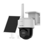 Camera IP PT, 4G, 4MP, 2.8mm, IR/WL 30m, Audio, Smart Tracking, panou solar, IP66 - HIKVISION DS-2CFSP4-4G
