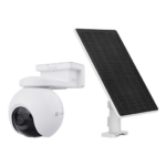 Camera IP PT + panou solar 8W, Wi-Fi6 & 4G, 4K, Baterie 10.400 mAh, Audio, IR 15M, Color 24/7 - EZVIZ CS-EB8/SP(4K,W4GA)