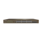 Switch 24 x RJ45 Gigabit, 4 x SFP Gigabit, L2 Cloud Management - IP-COM G3328F