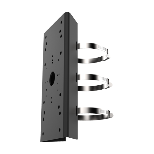 img46657large Suport montare pe stalp camere bullet, Negru - HIKVISION DS-1275ZJ-SUS-Black - imagine 1