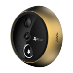 Vizor electronic smart, Wi-Fi, 4K, monitor tactil 5.5', sonerie, audio, acumulator 7100 mAh, Auriu - EZVIZ CS-EP4-Gold - imagine 4