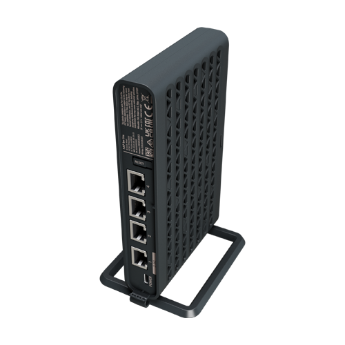 img46963large Router hAP be lite, Wi-Fi 7, Dual-Band, 1 x RJ45 2.5G, 3 x RJ45 1G, MLO - MikroTik A42G-HbeP - imagine 1