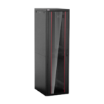 Rack de podea PRO SERIES 42U 19'' 600x800, capacitate 1000 kg, RAL 9005, asamblat ASY-42U-6080PRO