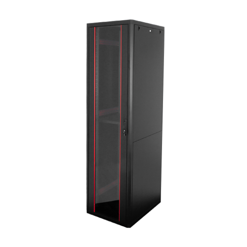 img47472large Rack de podea PRO SERIES 47U 19'' 600x800, capacitate 1000 kg, RAL 9005, asamblat ASY-47U-6080PRO - imagine 1