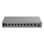 Switch L2, 10 x RJ45 1G (8 x PoE+), 1 x SFP 1G, Putere PoE 70W, Cloud Management - Ruijie Reyee RG-ES211GS-LP