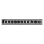 Switch L2, 10 x RJ45 1G (8 x PoE+), 1 x SFP 1G, Putere PoE 70W, Cloud Management - Ruijie Reyee RG-ES211GS-LP - imagine 2