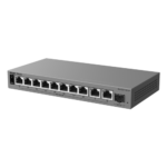 Switch L2, 10 x RJ45 1G (8 x PoE+), 1 x SFP 1G, Putere PoE 70W, Cloud Management - Ruijie Reyee RG-ES211GS-LP - imagine 3
