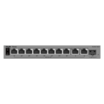 Switch L2, 10 x RJ45 1G (8 x PoE+), 1 x SFP 1G, Putere PoE 120W, Cloud Management - Ruijie Reyee RG-ES211GS-P - imagine 2