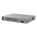 Switch L2, 18 x RJ45 1G (16 x PoE+), 2 x SFP 1G, Putere PoE 250W, Cloud Management - Ruijie Reyee RG-ES220GS-P-V2 - imagine 3