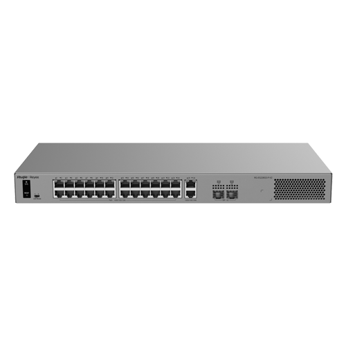 img47792large Switch L2, 26 x RJ45 1G (24 x PoE+), 2 x SFP 1G, Putere PoE 370W, Cloud Management - Ruijie Reyee RG-ES228GS-P-V2 - imagine 1