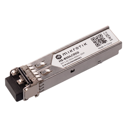 img48026large Modul SFP, 1.25G/2.5G, MM, 550m, 850nm, Industrial - MikroTik HS-85DLC05D - imagine 1