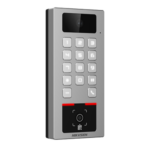 Terminal control acces si interfon, PIN, cititor card, QR, Bluetooth, Wi-Fi, Alarma, IK09 - HIKVISION DS-K1T502DBWX-CQRE1 - imagine 2