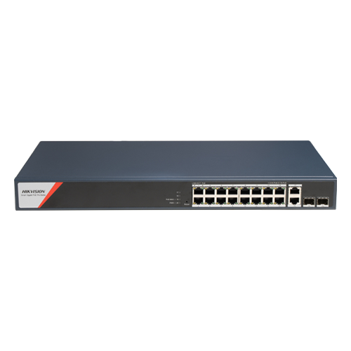 img46924large Switch L2, 16 x RJ45 1G PoE (230W), 2 x RJ45 1G, 2 x SFP 1G, Management - HIKVISION DS-3E1520HP-SI-16P2T2F - imagine 1