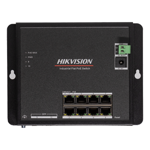 img47211large Switch industrial 8 x RJ45 1G PoE, 2 x SFP 1G, Smart Management - HIKVISION DS-3T1510P-SI-FLT - imagine 1