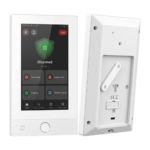 Tastatura Touch Screen 7-inch. cablata, AX Hybrid PRO G2, M1, PIN, Audio, Wi-Fi, PoE, Alba - HIKVISION DS-PK670MDWNP-White - imagine 2
