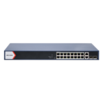 Switch 16 x RJ45 1G Smart PoE 125W, 2 x RJ45 1G, 2 x SFP 1G, Smart Management - HIKVISION DS-3E1520P-EI-M