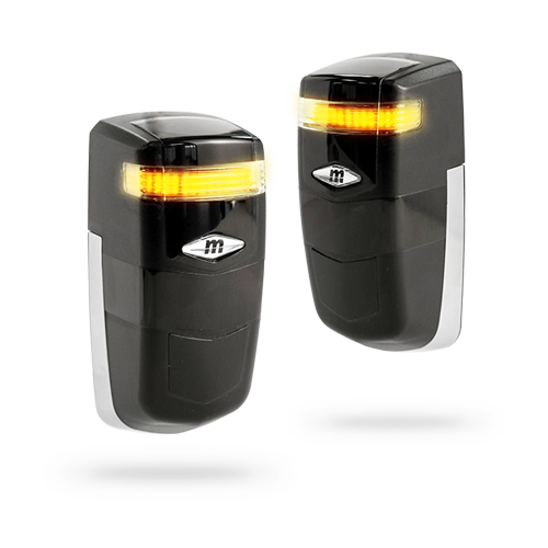 img48655large Set fotocelule IR emitator/receptor, 40m, 180 grade, LED, IP54 - MOTORLINE MF40LED - imagine 1
